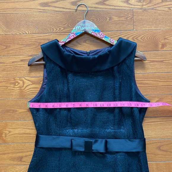 🖤👗Franco Mirabelli shimmery black midi dress and matching jacket size 10. - Picture 11 of 16